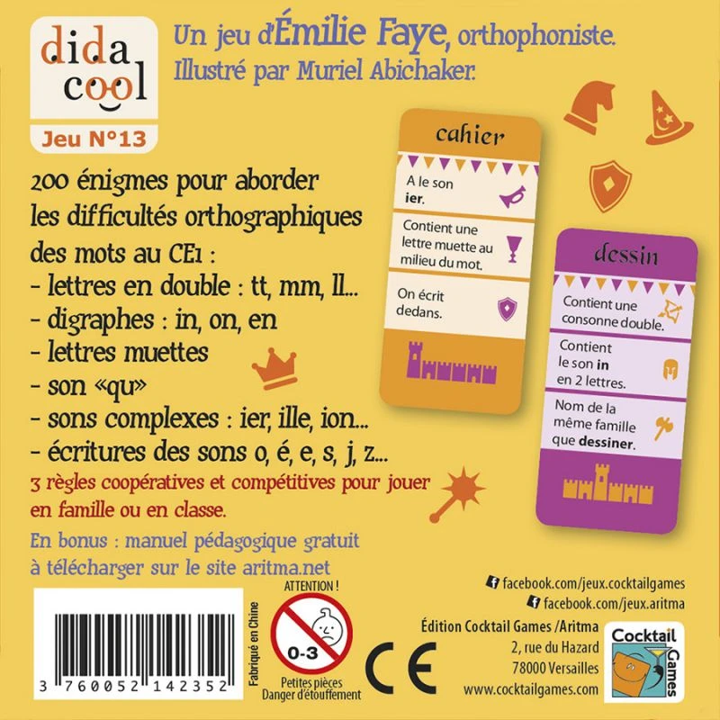 Orthodingo CE1 - Jeu Sur L'orthographe 4 Orthodingo CE1 - Jeu Sur L'orthographe – Image 2