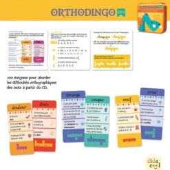 Orthodingo CE1 - Jeu Sur L'orthographe 12 Orthodingo CE1 - Jeu Sur L'orthographe -Enfants Jouets Magasin orthodingo ce1 4