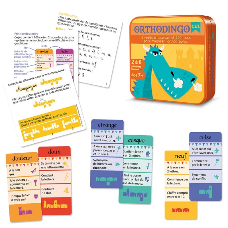 Orthodingo CE1 - Jeu Sur L'orthographe 8 Orthodingo CE1 - Jeu Sur L'orthographe – Image 6