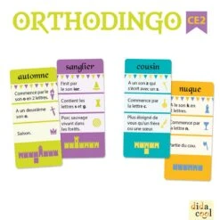Orthodingo CE2 - Jeu Sur L'orthographe 10 Orthodingo CE2 - Jeu Sur L'orthographe -Enfants Jouets Magasin orthodingo ce2 2