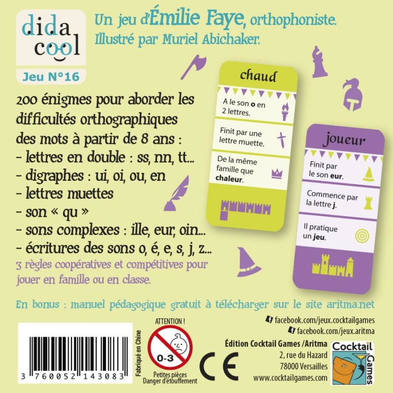 Orthodingo CE2 - Jeu Sur L'orthographe 6 Orthodingo CE2 - Jeu Sur L'orthographe – Image 4