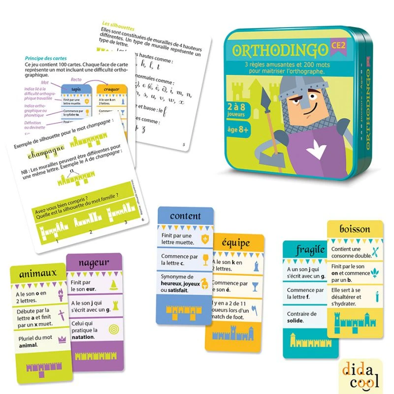 Orthodingo CE2 - Jeu Sur L'orthographe 7 Orthodingo CE2 - Jeu Sur L'orthographe – Image 5