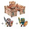 Pack Chateau Médieval Djeco Et 2 Figurines -Enfants Jouets Magasin pack chateau medieval djeco et 2 figurines