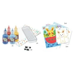 Djeco Peinture à L'éponge : Les Aventures Des Doudous -Enfants Jouets Magasin peinture a l eponge les aventures des doudous 1