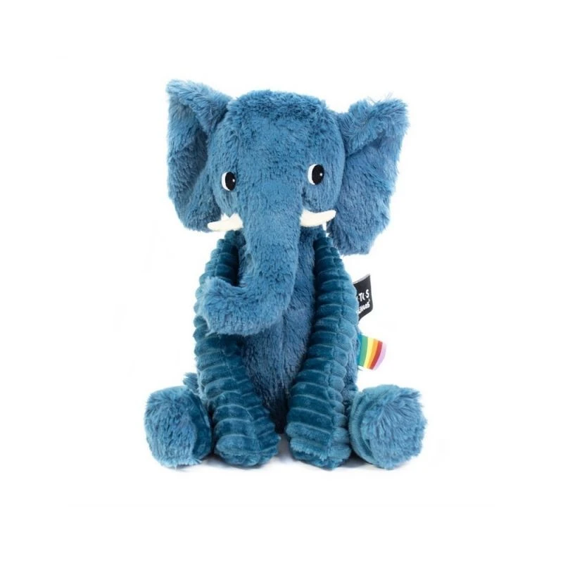 Peluche Ptipotos L'éléphant Bleu 3 Peluche Ptipotos L'éléphant Bleu