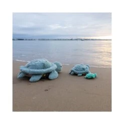 Peluche Ptipotos Tortue Maman Bébé Menthe