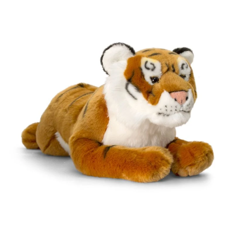 Peluche Tigre Allongé De 46 Cm 3 Peluche Tigre Allongé De 46 Cm