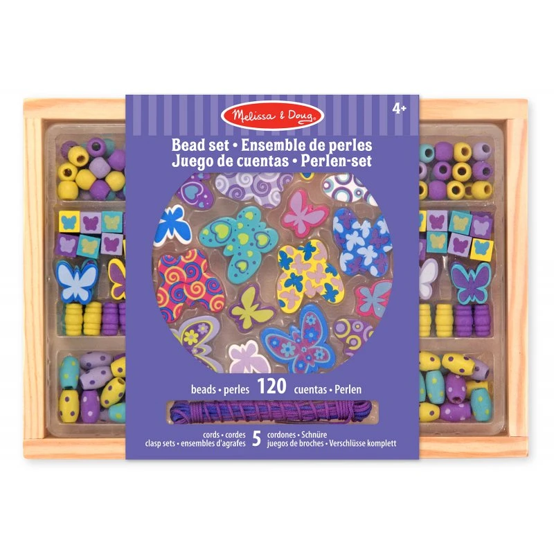 Perles à Enfiler - Papillons 3 Perles à Enfiler - Papillons