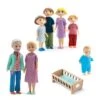 Petit Pack Famille De Poupées Djeco Gaspard & Romy -Enfants Jouets Magasin petit pack famille de poupees djeco gaspard romy