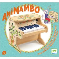 Piano En Bois électronique Enfant Animambo Djeco -Enfants Jouets Magasin piano animambo djeco 3