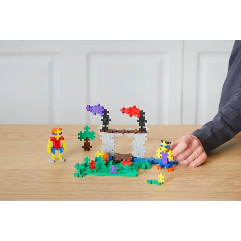PLUS-PLUS Plus Plus Kit Découverte 600 Pièces Mini Basic & Néon 6 PLUS-PLUS Plus Plus Kit Découverte 600 Pièces Mini Basic & Néon – Image 4