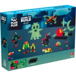 PLUS-PLUS Plus Plus Kit Découverte Phosphorescent - 500 Pcs -Enfants Jouets Magasin plus plus kit decouverte phosphorescent 500 pcs 2