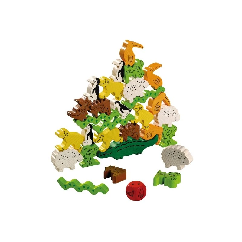Haba Pyramide D’animaux - Jeu D’adresse 4 Haba Pyramide D’animaux - Jeu D’adresse – Image 2