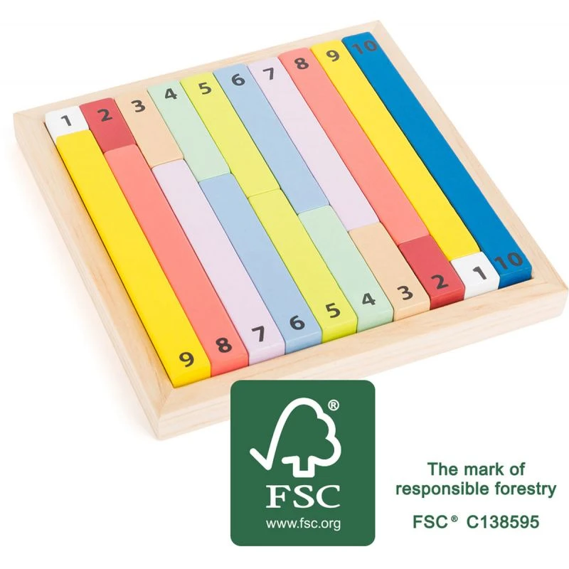 Small Foot Réglettes De Calcul En Bois 3 Small Foot Réglettes De Calcul En Bois