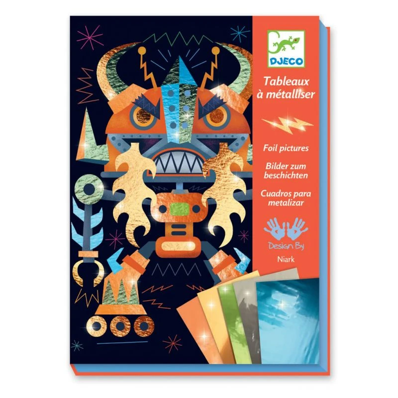 Djeco Robots - Tableau De Métal 4 Djeco Robots - Tableau De Métal – Image 2