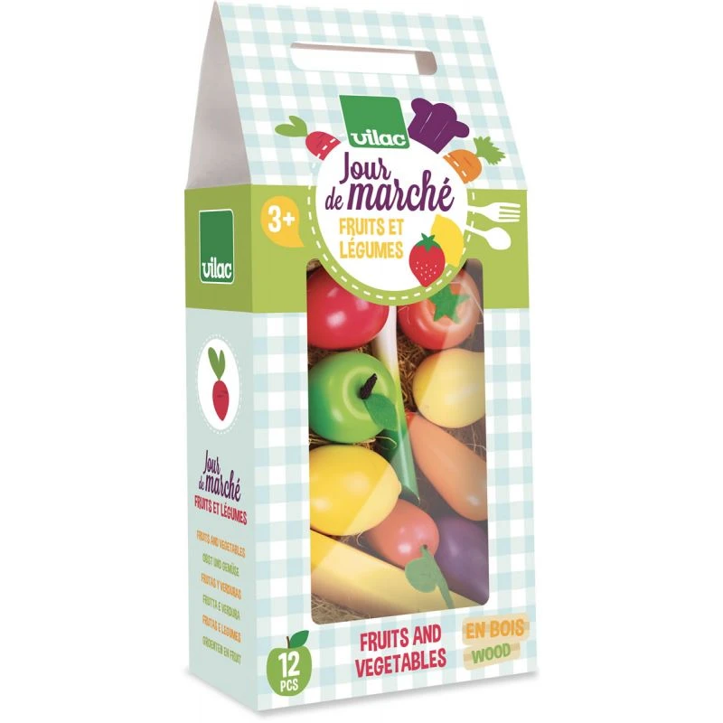Vilac Set De Fruits Et Légumes 4 Vilac Set De Fruits Et Légumes – Image 2