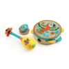 Djeco Set Tambourin Maracas Castagnette -Enfants Jouets Magasin set tambourin maracas castagnette