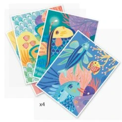 Djeco Sous La Mer - Feutres Pinceaux 8 Djeco Sous La Mer - Feutres Pinceaux -Enfants Jouets Magasin sous la mer feutres pinceaux 2