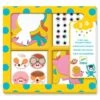 Djeco Gommettes J'aime Les Animaux -Enfants Jouets Magasin stickers j aime les animaux