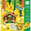 Djeco Stickers Repositionnables La Forêt Magique -Enfants Jouets Magasin stickers repositionnables la foret magique