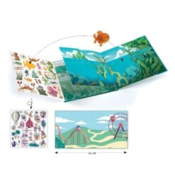Djeco Stickers Repositionnables Les Aventures En Mer 5 Djeco Stickers Repositionnables Les Aventures En Mer -Enfants Jouets Magasin stickers repositionnables les aventures en mer 1