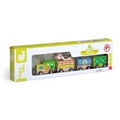 Janod Story Train Ferme 5 Janod Story Train Ferme -Enfants Jouets Magasin story train ferme 1