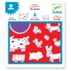 Tampons Animaux De La Ferme - Djeco -Enfants Jouets Magasin tampons animaux de la ferme djeco