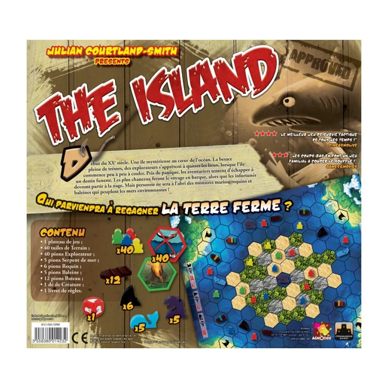 ASMODEE The Island - Jeu De Stratégie 4 ASMODEE The Island - Jeu De Stratégie – Image 2