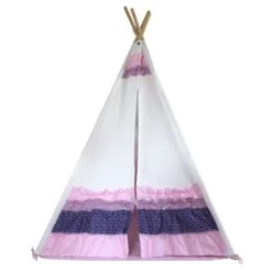 Tipi Rose à Froufrous -Enfants Jouets Magasin tipi rose a froufrous 2