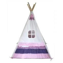 Tipi Rose à Froufrous -Enfants Jouets Magasin tipi rose a froufrous 3