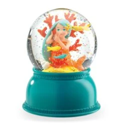 Djeco Veilleuse Boule à Neige Sirène