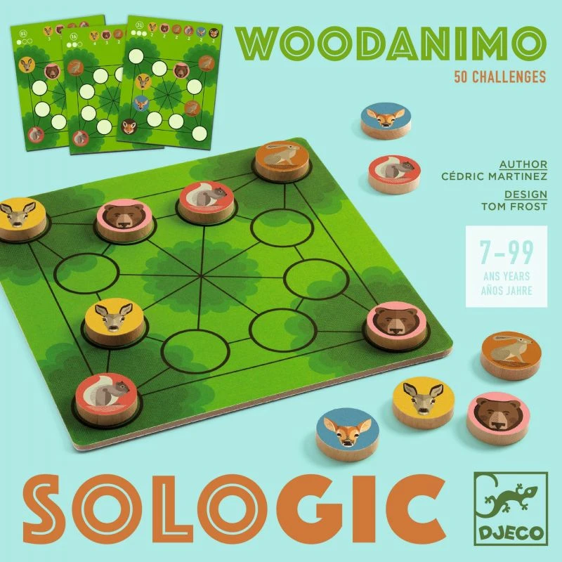 Djeco Woodanimo - Jeu De Logique 4 Djeco Woodanimo - Jeu De Logique – Image 2