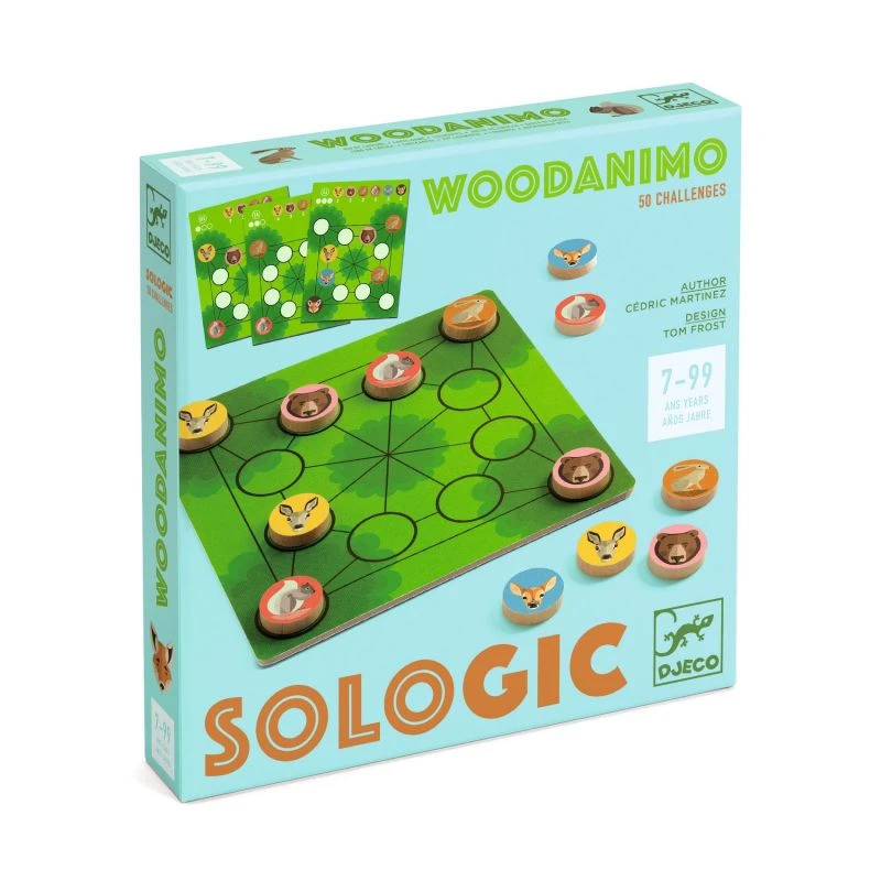 Djeco Woodanimo - Jeu De Logique 3 Djeco Woodanimo - Jeu De Logique