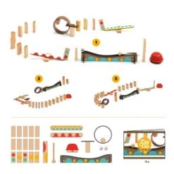Djeco Zig & Go Dring Jeu De Construction De Parcours 25 Pièces -Enfants Jouets Magasin zig go construction parcours de dominos 25 pieces 5642 2